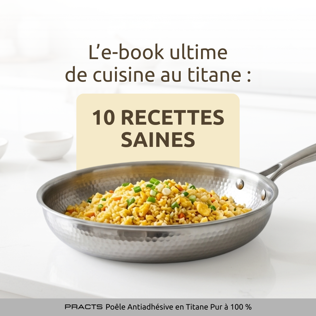 L’e-book ultime de cuisine au titane : 10 recettes saines-FR