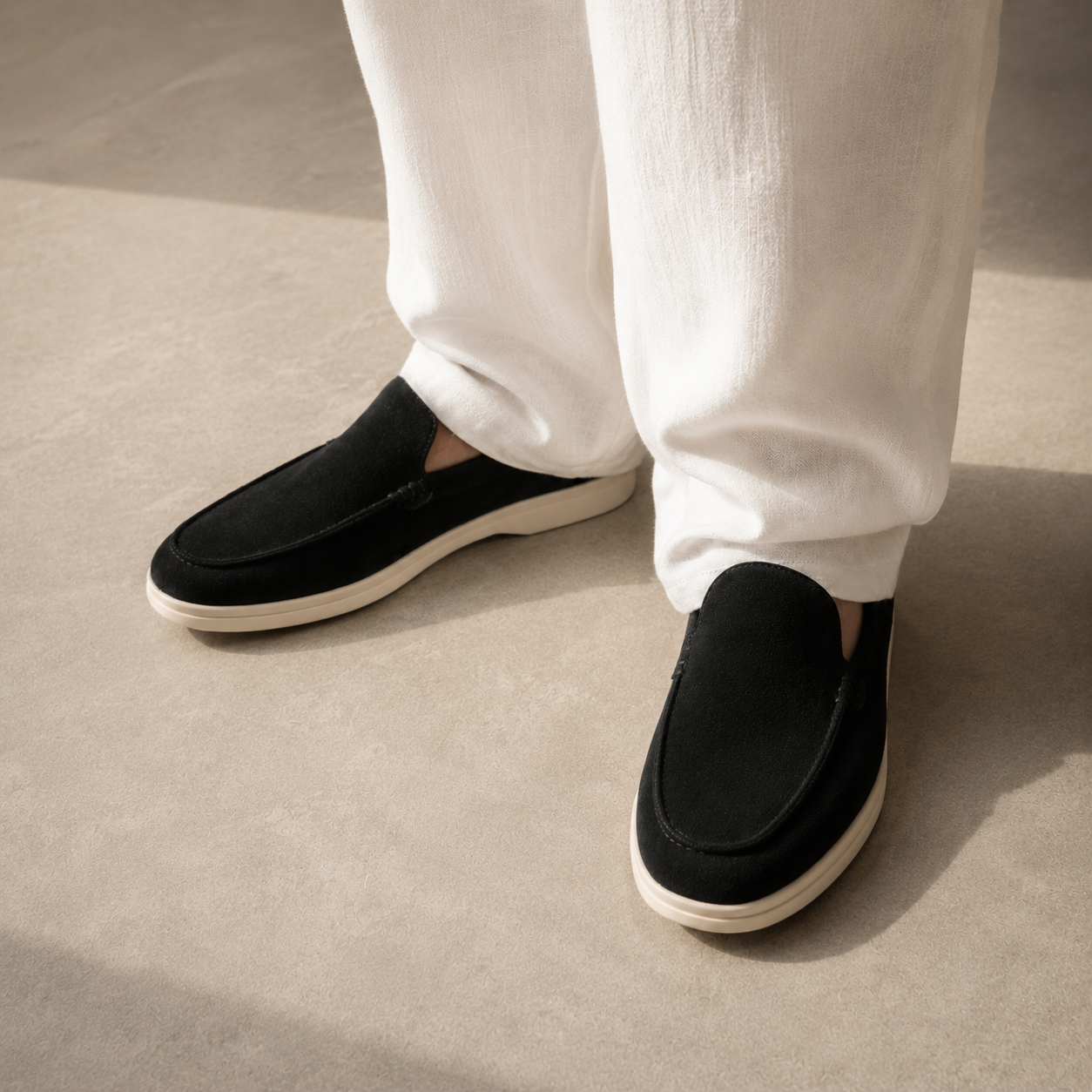 PRACTS Suede Loafers FR
