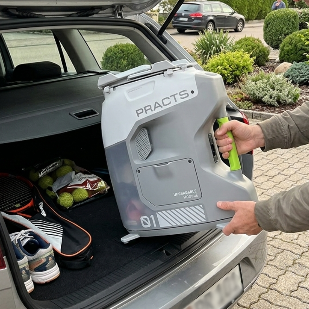 PRACTS TennisPro Ball Machine-DE