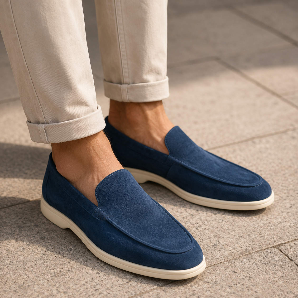 PRACTS Suede Loafers