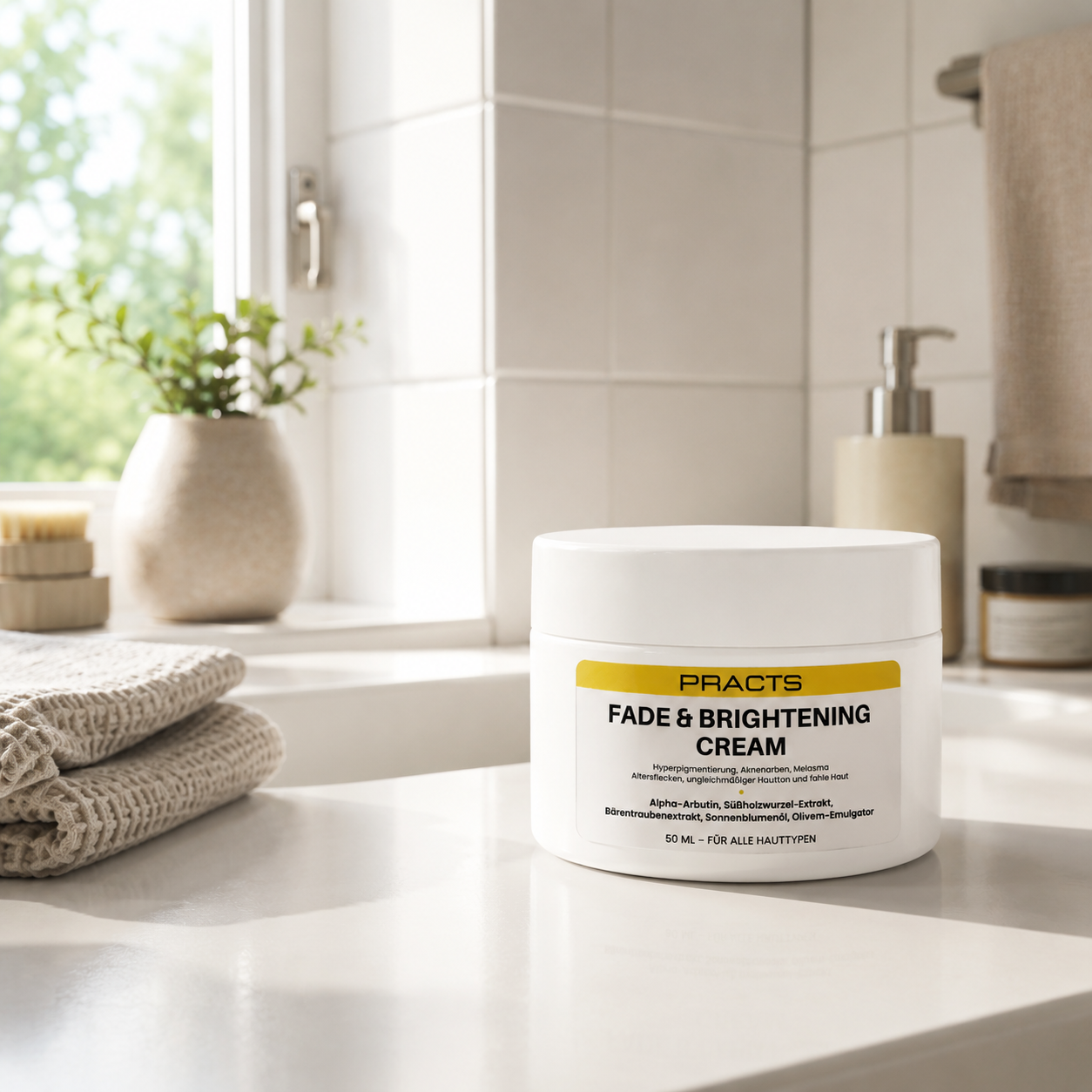 PRACTS Fade & Brightening Cream-DE V2