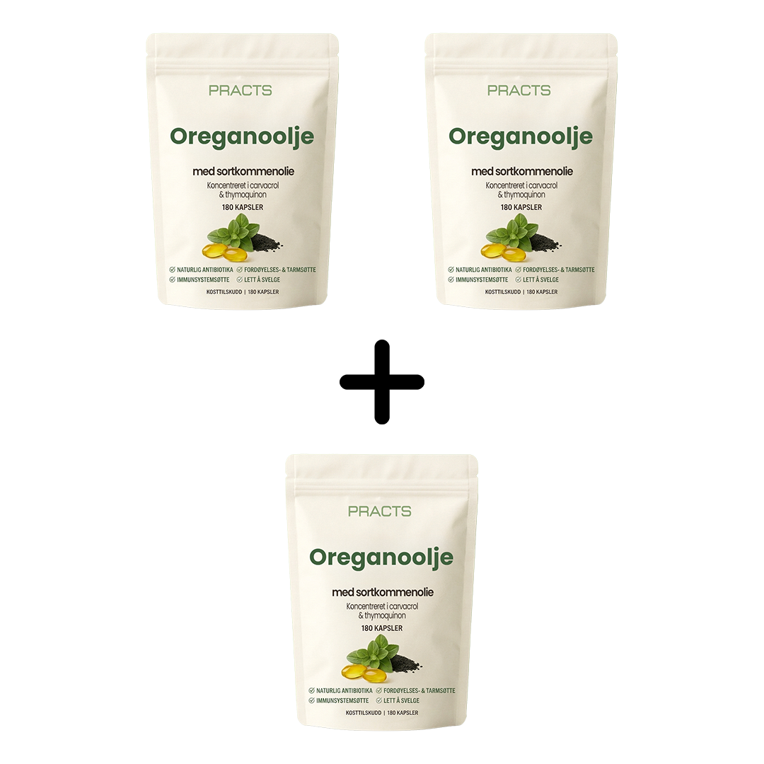 PRACTS Oreganoolje - NO