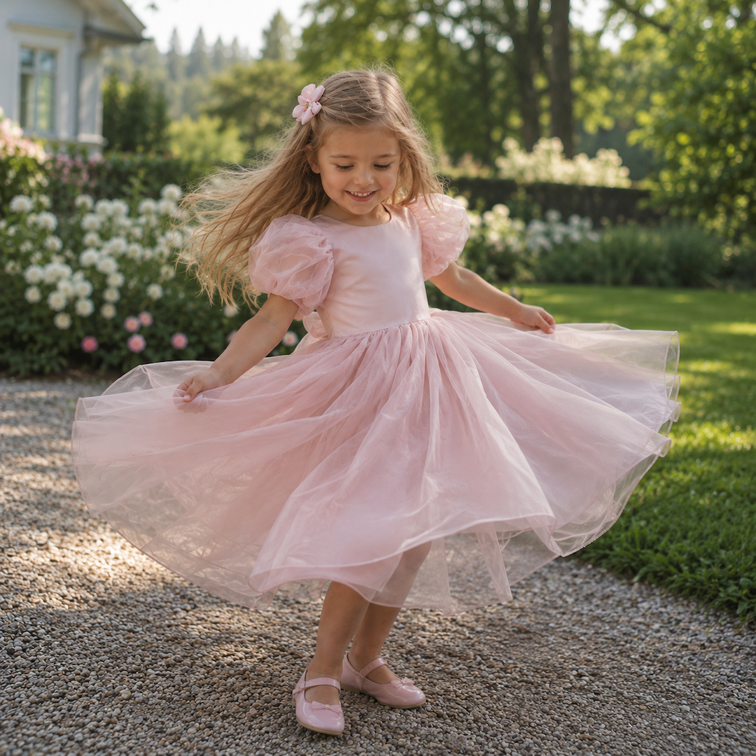 PRACTS Märchenprinzessinnenkleid für Mädchen-DE