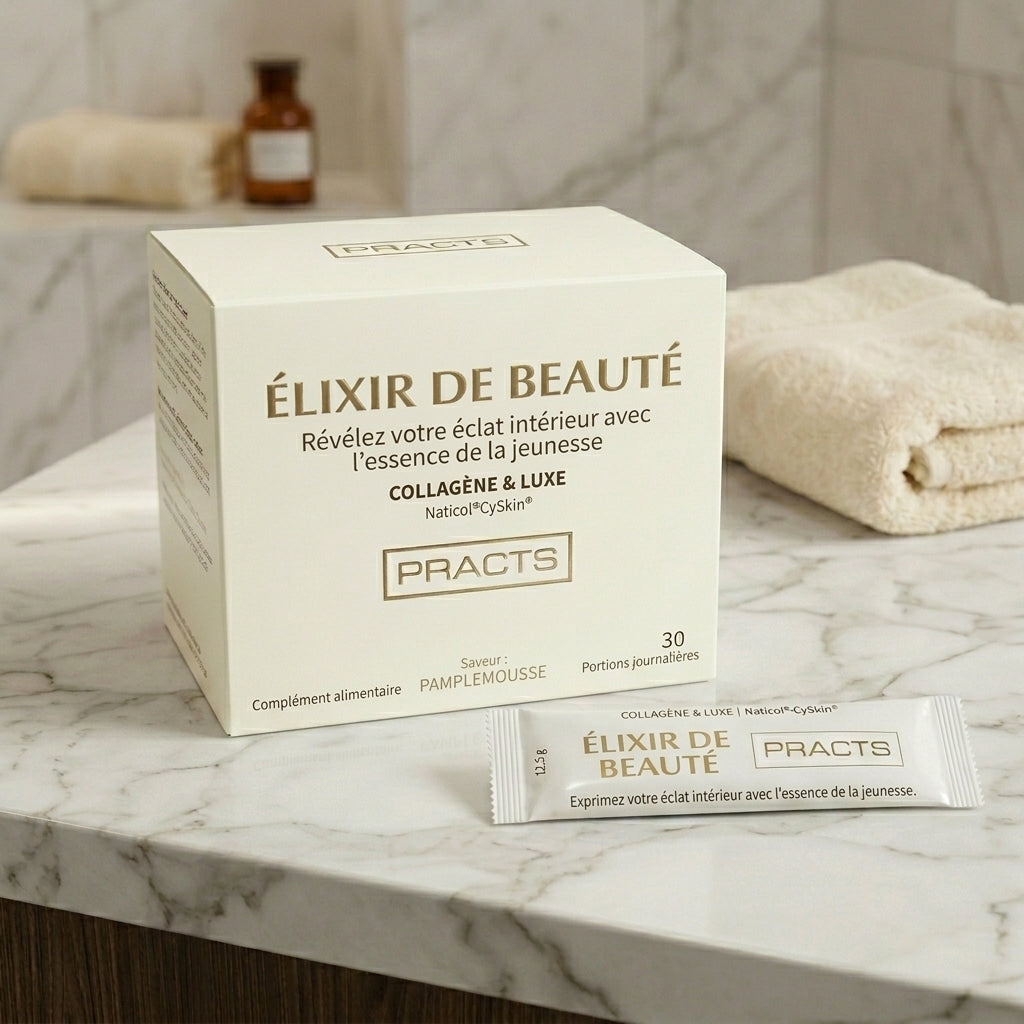 Practs ÉLIXIR DE BEAUTÉ COLLAGÈNE & LUXE, Naticol®CySkin®