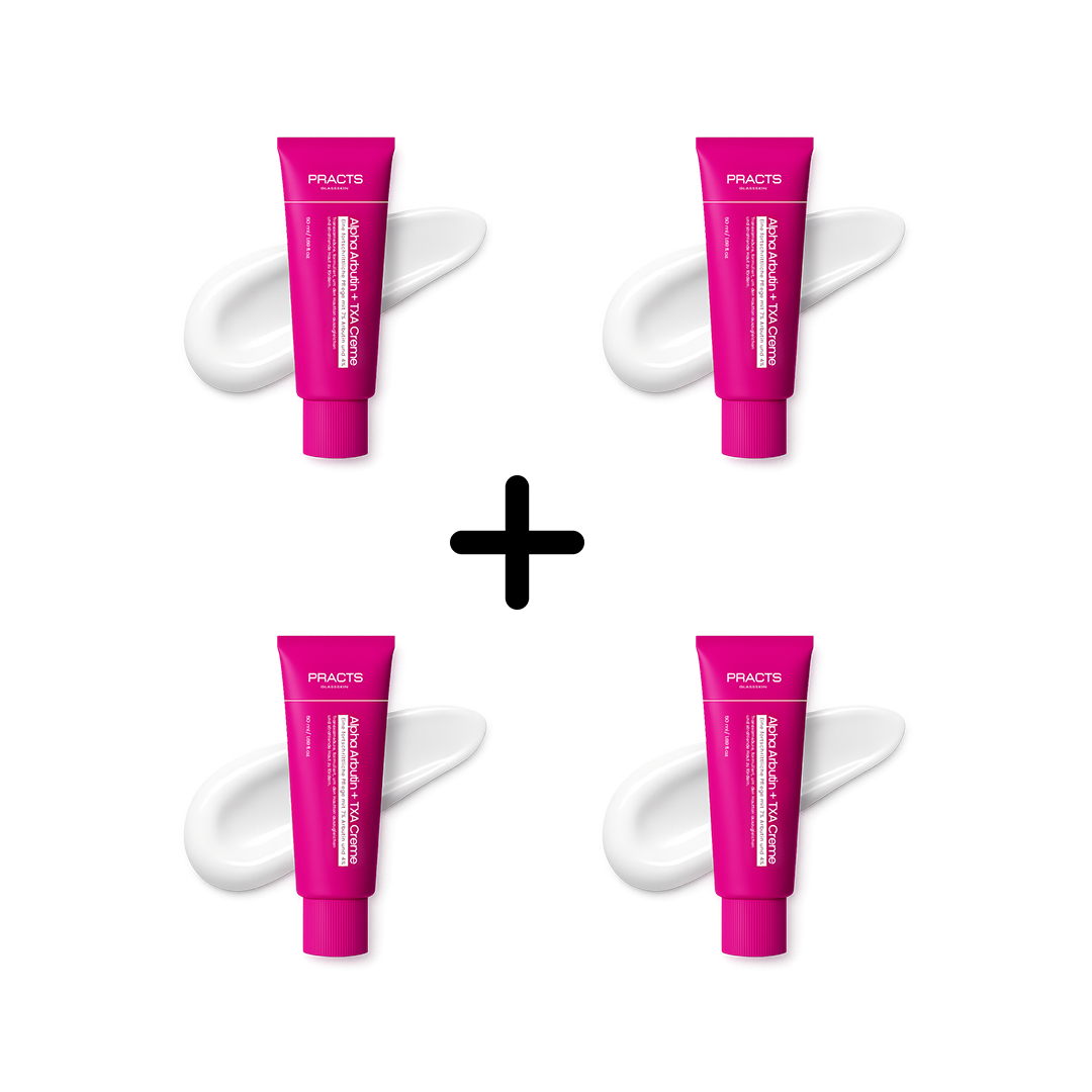 PRACTS GlassSkin Alpha Arbutin + TXA Creme - DE